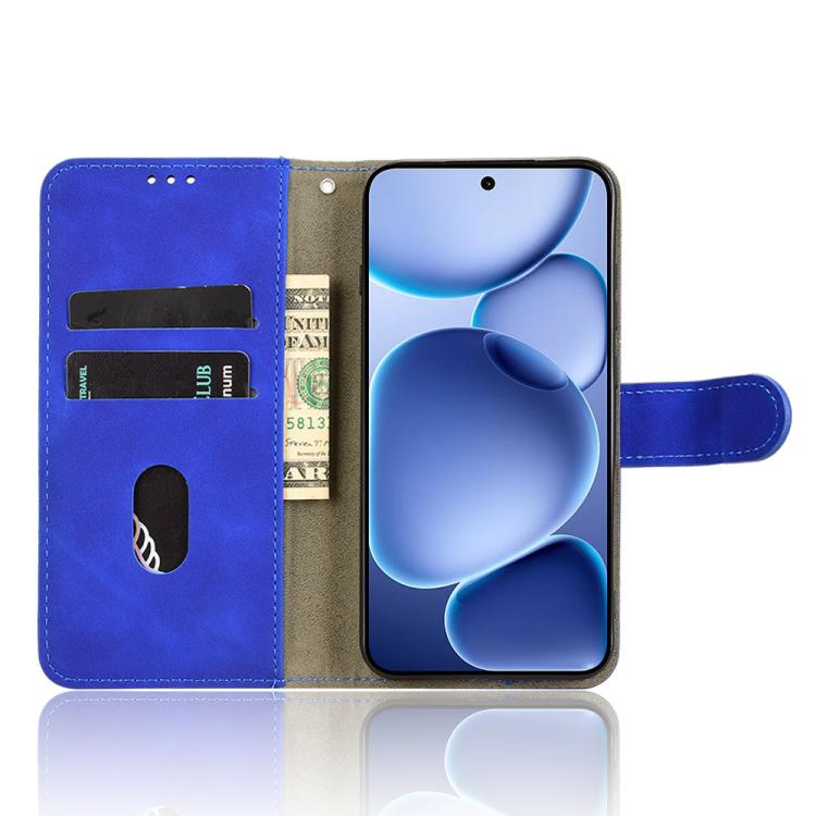 For OPPO Find X8s 5G Skin Feel Magnetic Flip Leather Phone Case