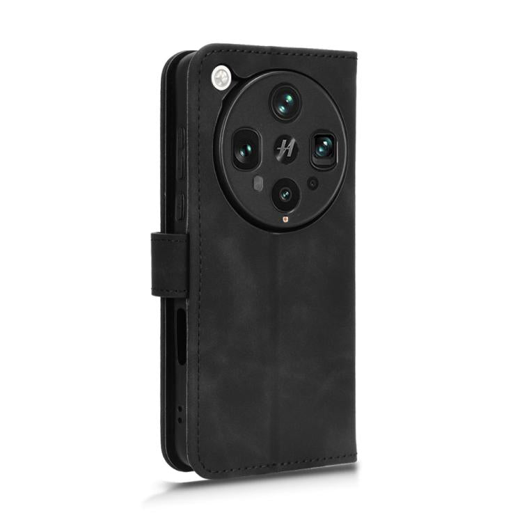For OPPO Find X8 Ultra 5G Skin Feel Magnetic Flip Leather Phone Case