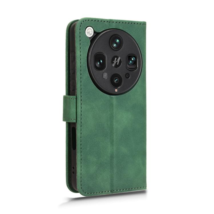 For OPPO Find X8 Ultra 5G Skin Feel Magnetic Flip Leather Phone Case