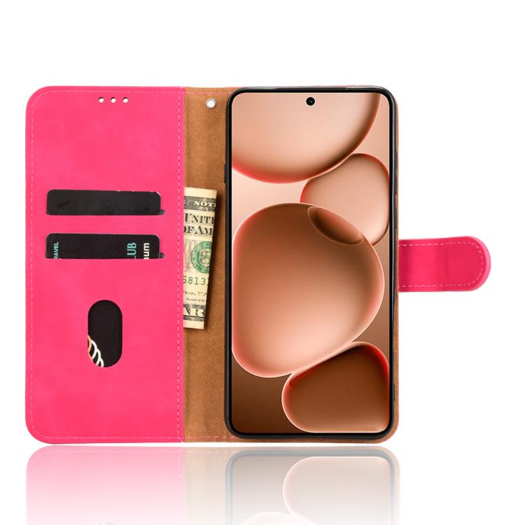 For OPPO Find X8 Ultra 5G Skin Feel Magnetic Flip Leather Phone Case