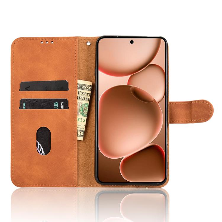 For OPPO Find X8 Ultra 5G Skin Feel Magnetic Flip Leather Phone Case