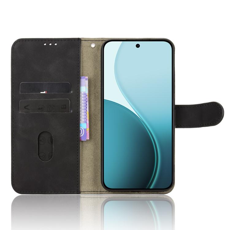 For OPPO Reno14 Global / Reno14 F Skin Feel Magnetic Flip Leather Phone Case