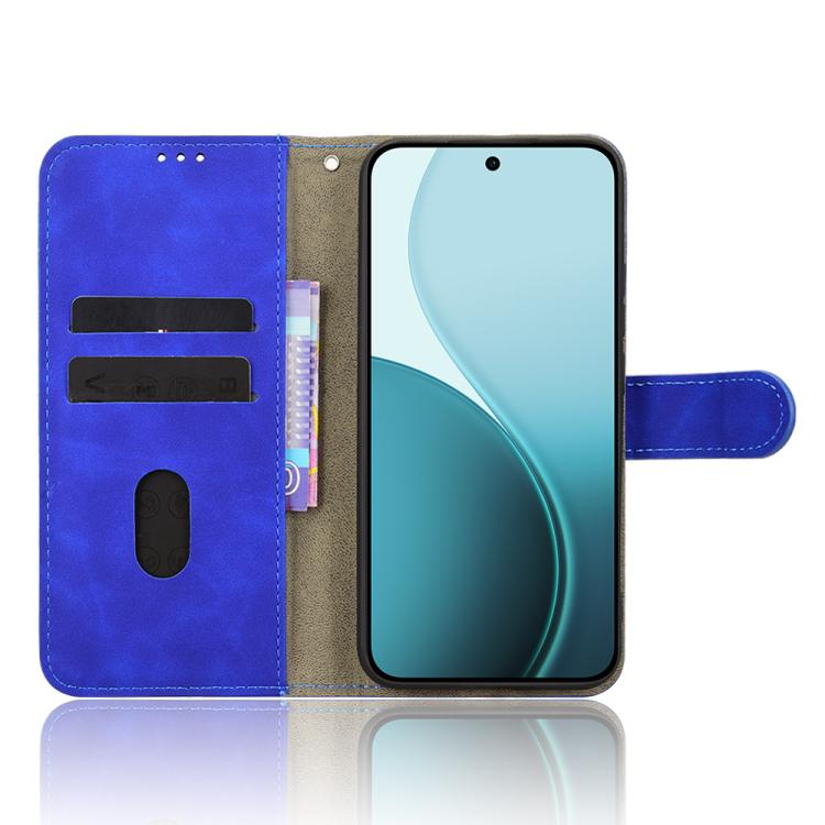 For OPPO Reno14 Global / Reno14 F Skin Feel Magnetic Flip Leather Phone Case