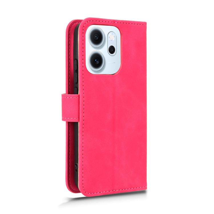For OPPO Reno14 Global / Reno14 F Skin Feel Magnetic Flip Leather Phone Case
