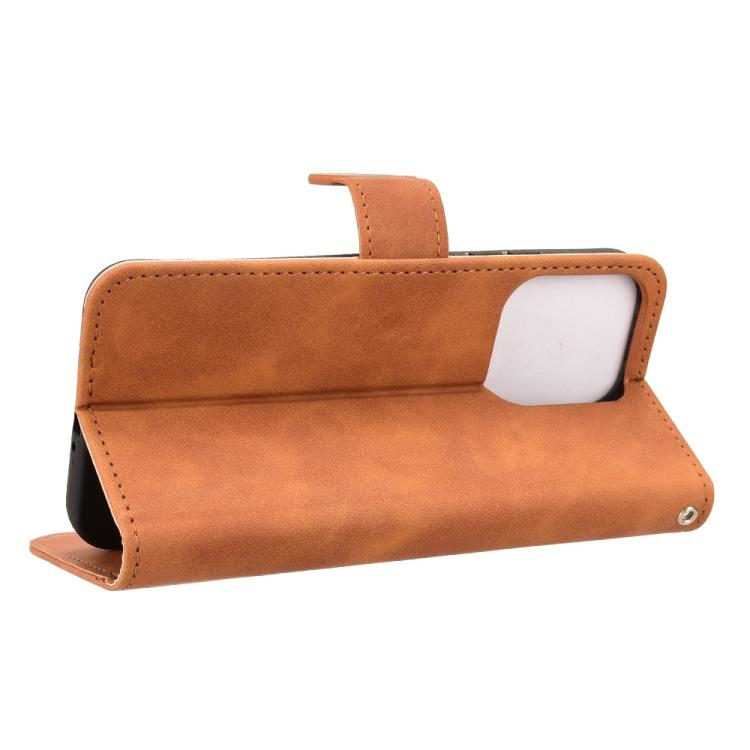 For OPPO Reno14 Global / Reno14 F Skin Feel Magnetic Flip Leather Phone Case