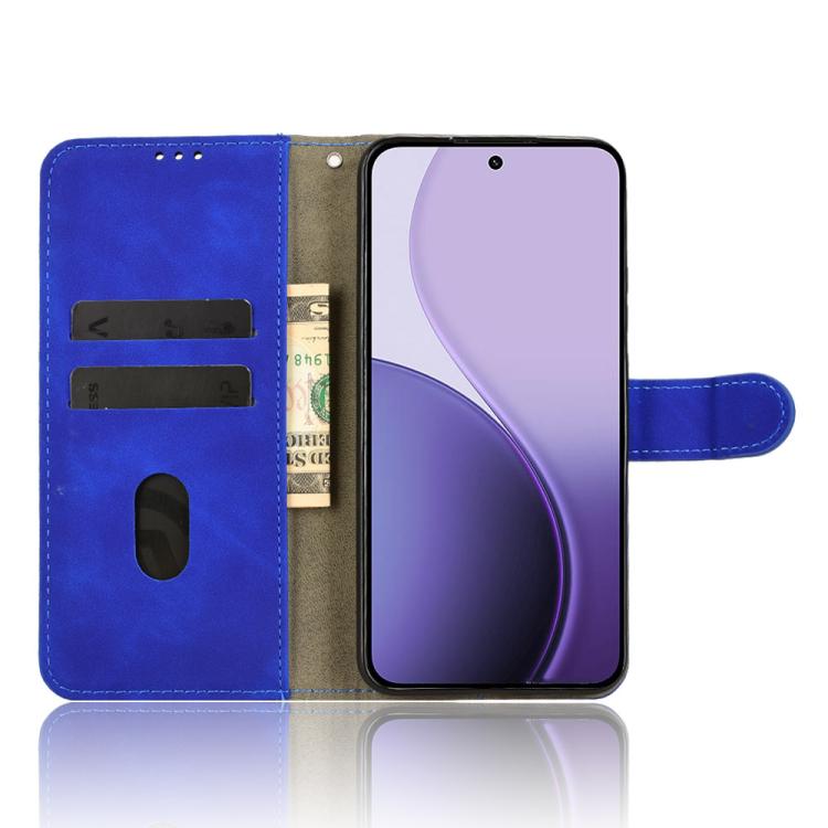 For OPPO Reno14 Pro Global Skin Feel Magnetic Flip Leather Phone Case
