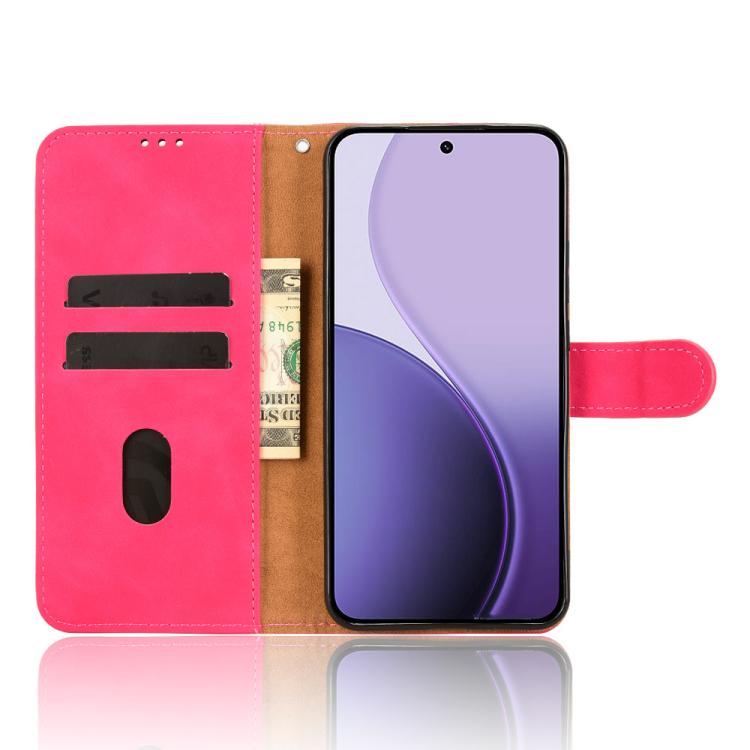 For OPPO Reno14 Pro Global Skin Feel Magnetic Flip Leather Phone Case