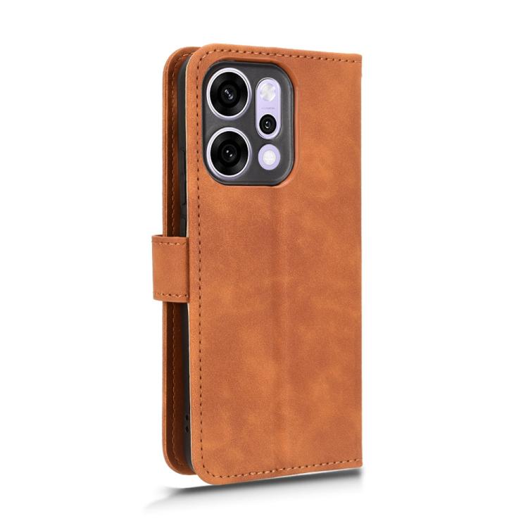 For OPPO Reno14 Pro Global Skin Feel Magnetic Flip Leather Phone Case