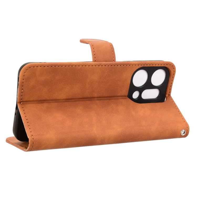 For OPPO Reno14 Pro Global Skin Feel Magnetic Flip Leather Phone Case