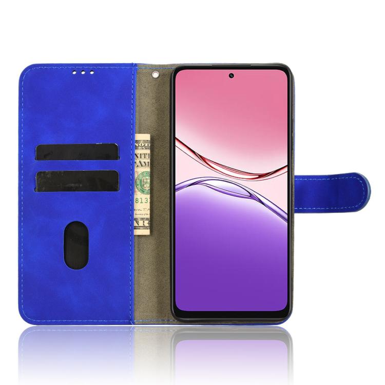 For OPPO A5x 5G / 4G Skin Feel Magnetic Flip Leather Phone Case