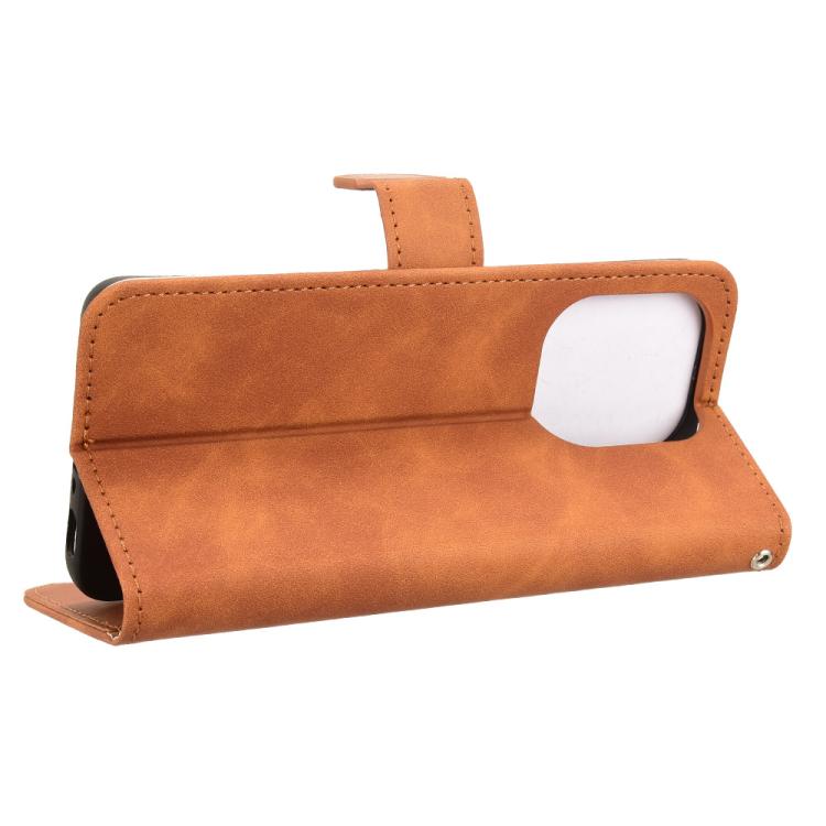 For OPPO A5x 5G / 4G Skin Feel Magnetic Flip Leather Phone Case