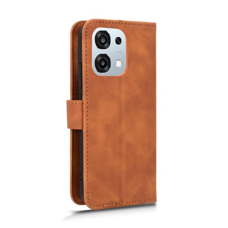For OPPO A6 Pro 4G / 5G Global Skin Feel Magnetic Flip Leather Phone Case