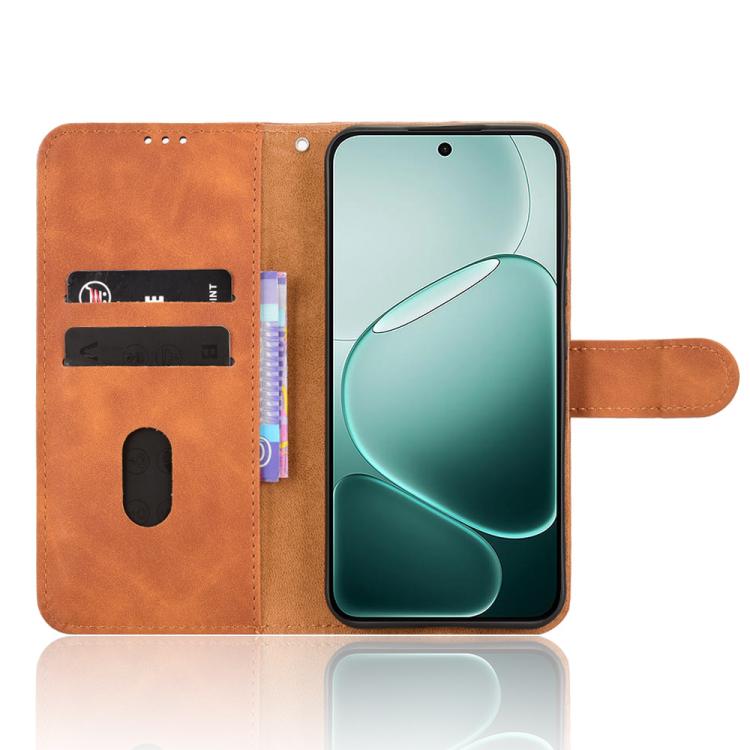 For OPPO A6 Pro 4G / 5G Global Skin Feel Magnetic Flip Leather Phone Case