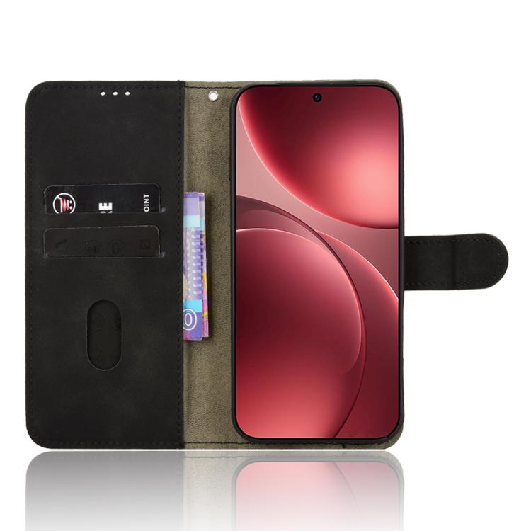 For OPPO Find X9 Pro Skin Feel Magnetic Flip Leather Phone Case