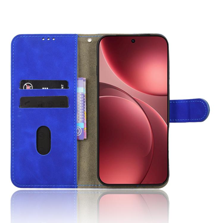 For OPPO Find X9 Pro Skin Feel Magnetic Flip Leather Phone Case