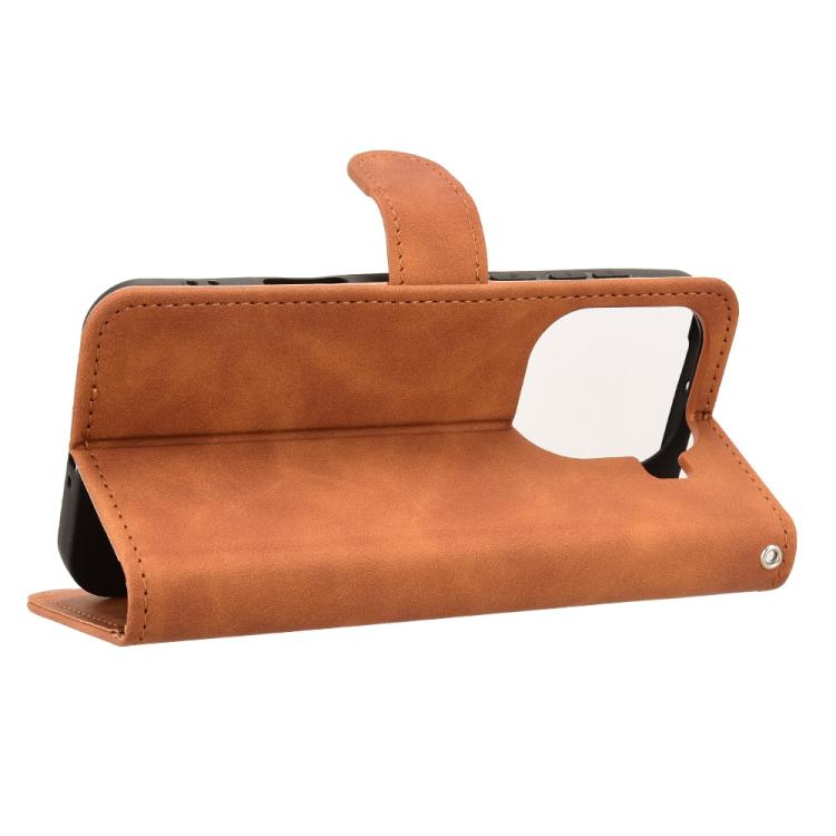 For OPPO Find X9 Pro Skin Feel Magnetic Flip Leather Phone Case