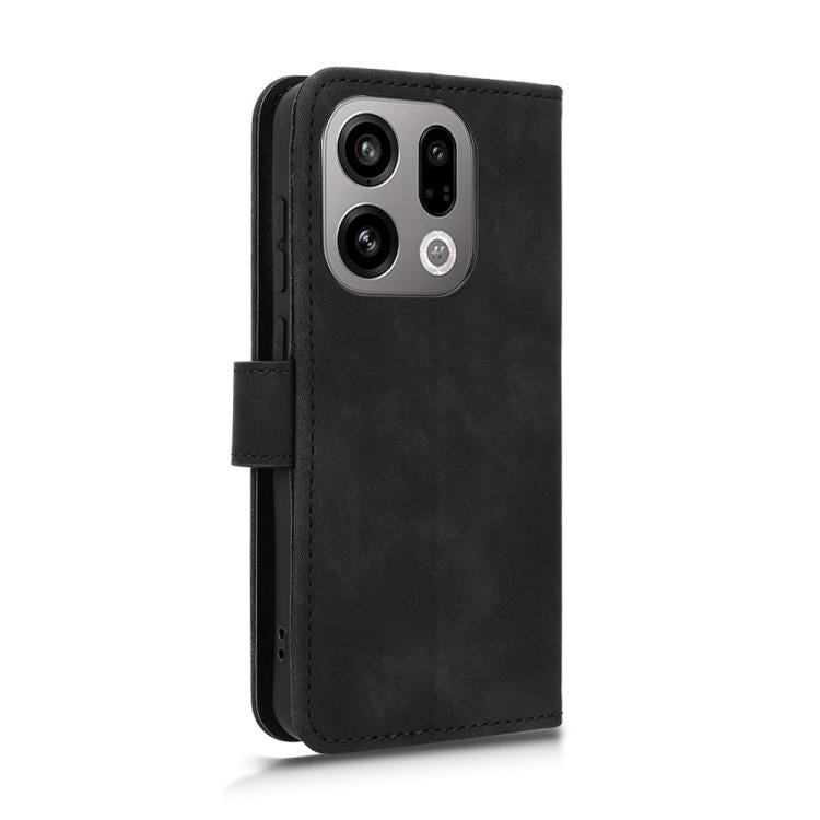 For OPPO Find X9 Skin Feel Magnetic Flip Leather Phone Case