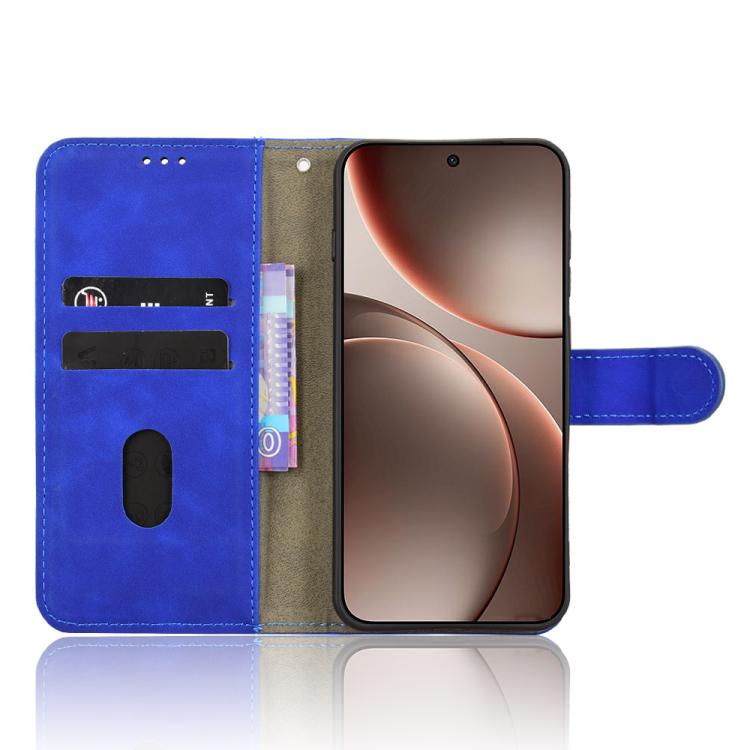 For OPPO Find X9 Skin Feel Magnetic Flip Leather Phone Case