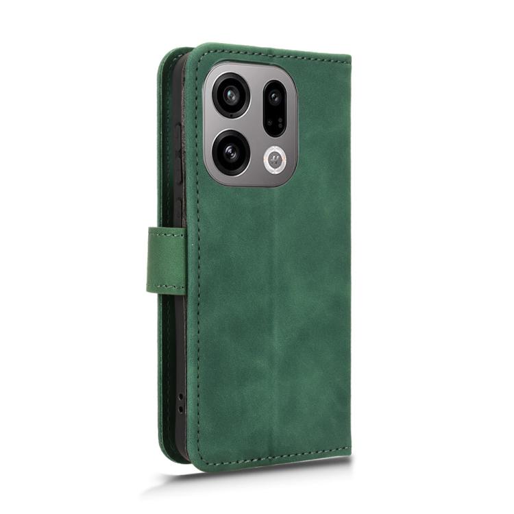 For OPPO Find X9 Skin Feel Magnetic Flip Leather Phone Case
