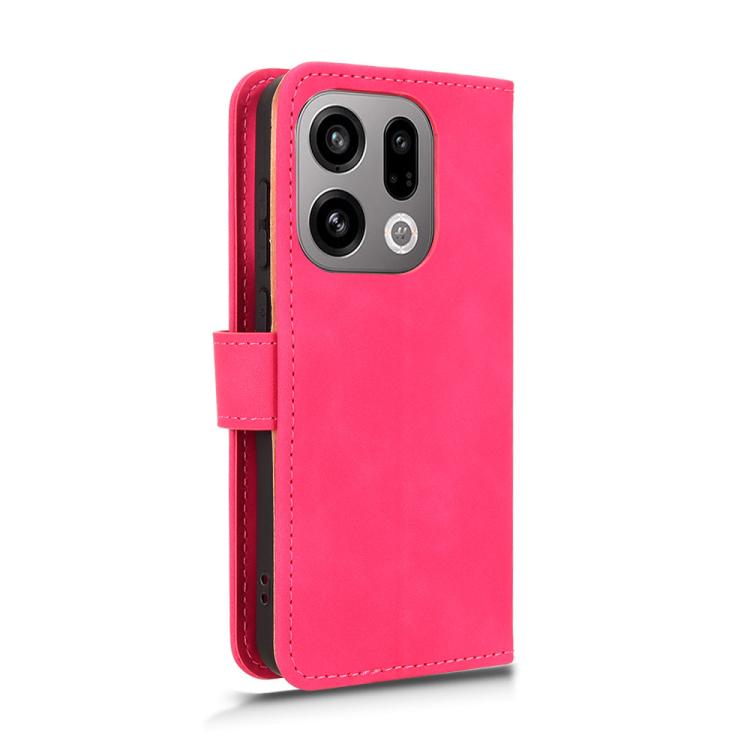 For OPPO Find X9 Skin Feel Magnetic Flip Leather Phone Case
