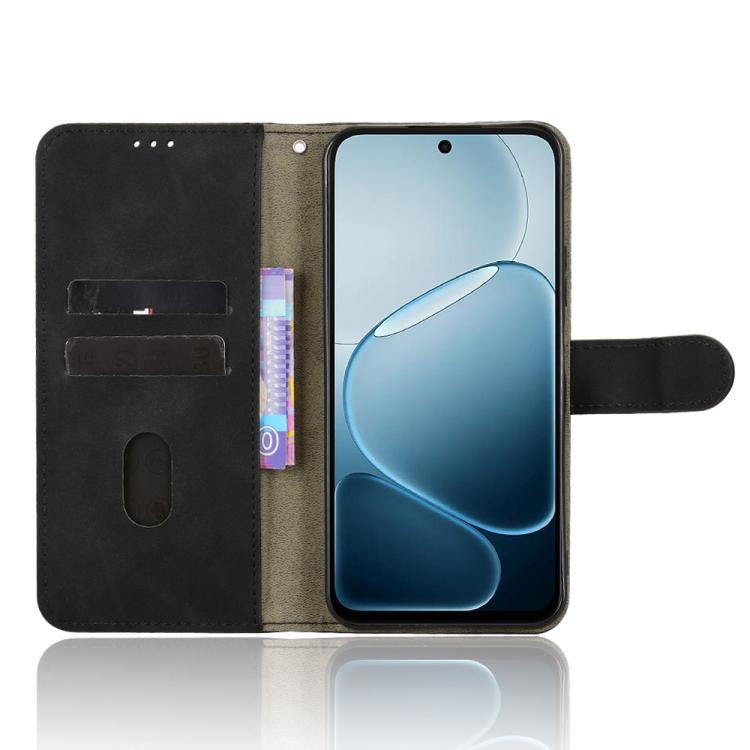 For OPPO A6x 5G Skin Feel Magnetic Flip Leather Phone Case