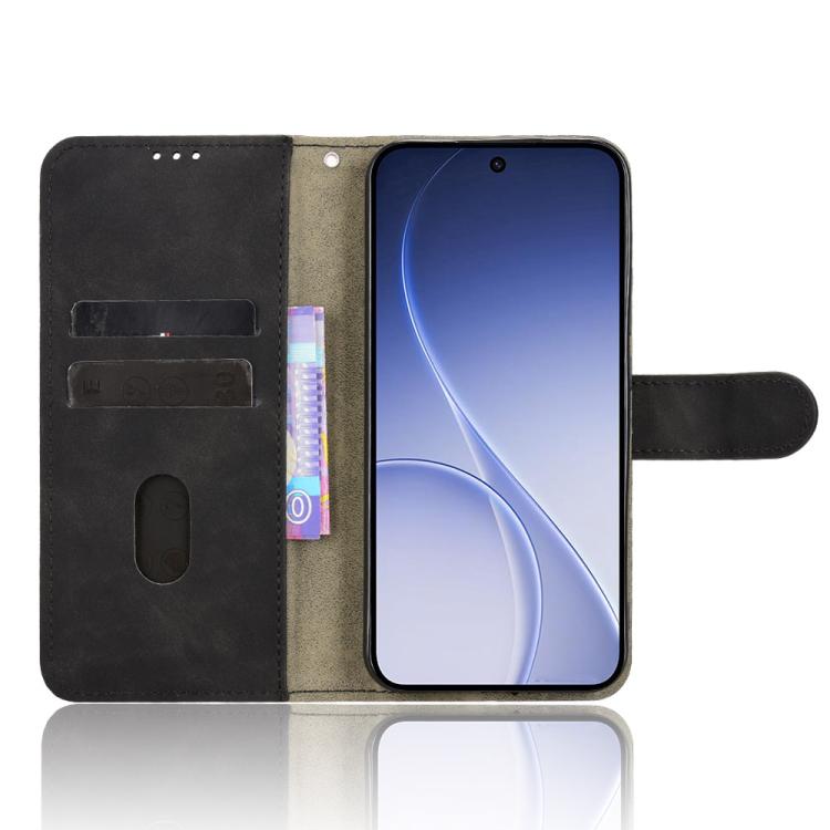For OPPO Reno15 5G Global Skin Feel Magnetic Flip Leather Phone Case