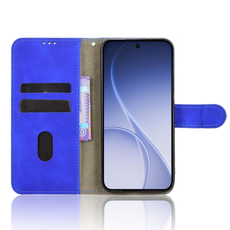 For OPPO Reno15 5G Global Skin Feel Magnetic Flip Leather Phone Case