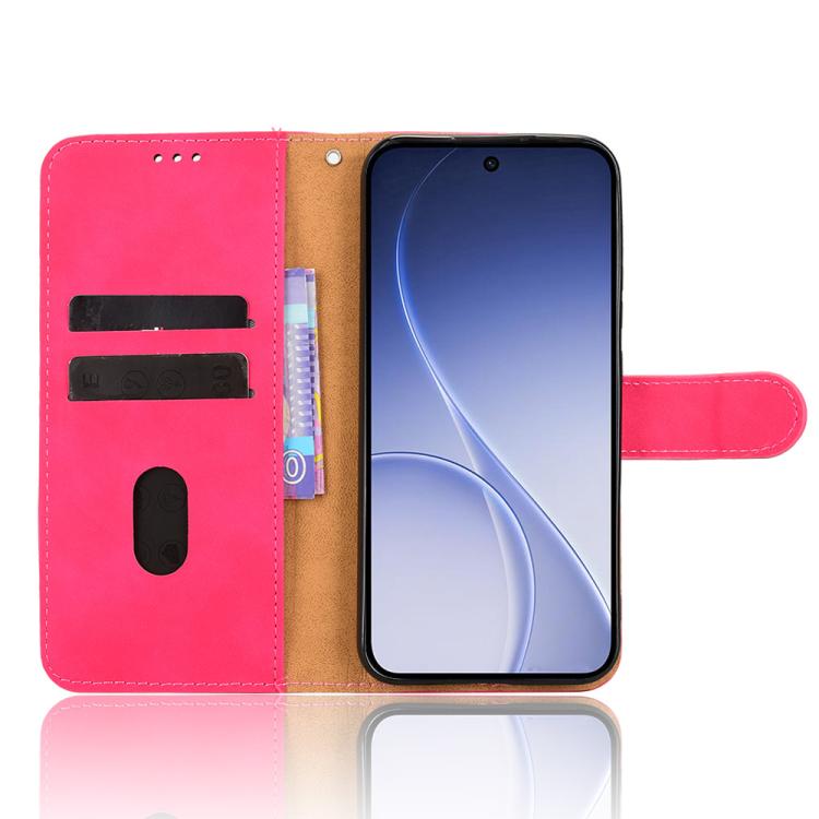 For OPPO Reno15 5G Global Skin Feel Magnetic Flip Leather Phone Case