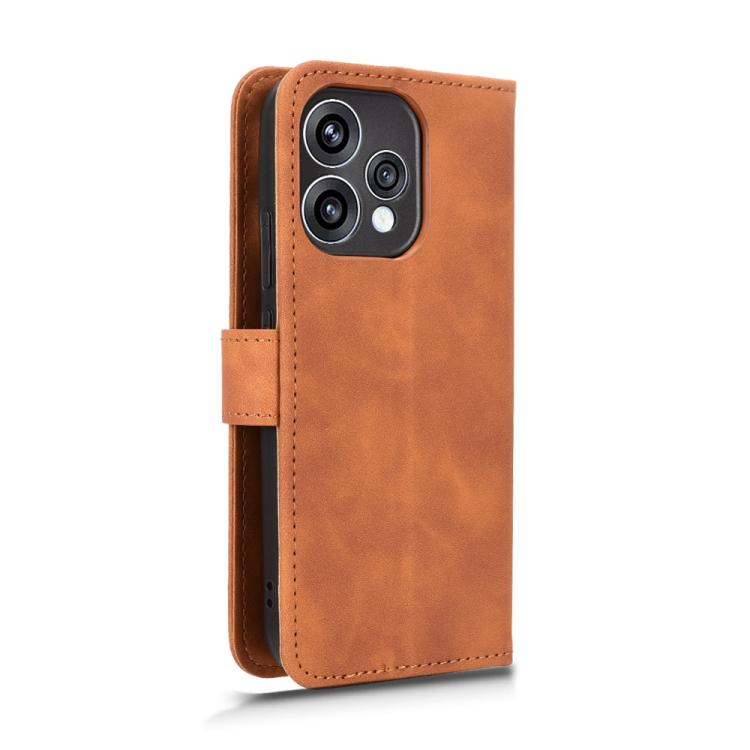For OPPO Reno15 5G Global Skin Feel Magnetic Flip Leather Phone Case