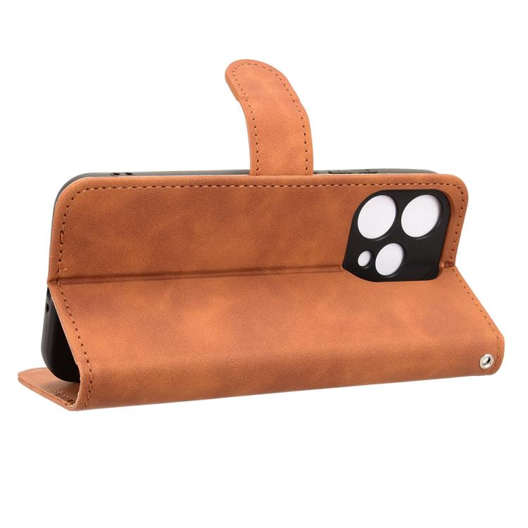 For OPPO Reno15 5G Global Skin Feel Magnetic Flip Leather Phone Case
