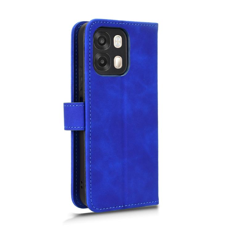 For OPPO A6s 5G / A6 5G Skin Feel Magnetic Flip Leather Phone Case