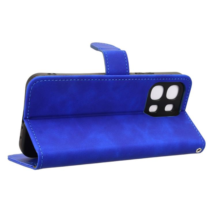 For OPPO A6s 5G / A6 5G Skin Feel Magnetic Flip Leather Phone Case