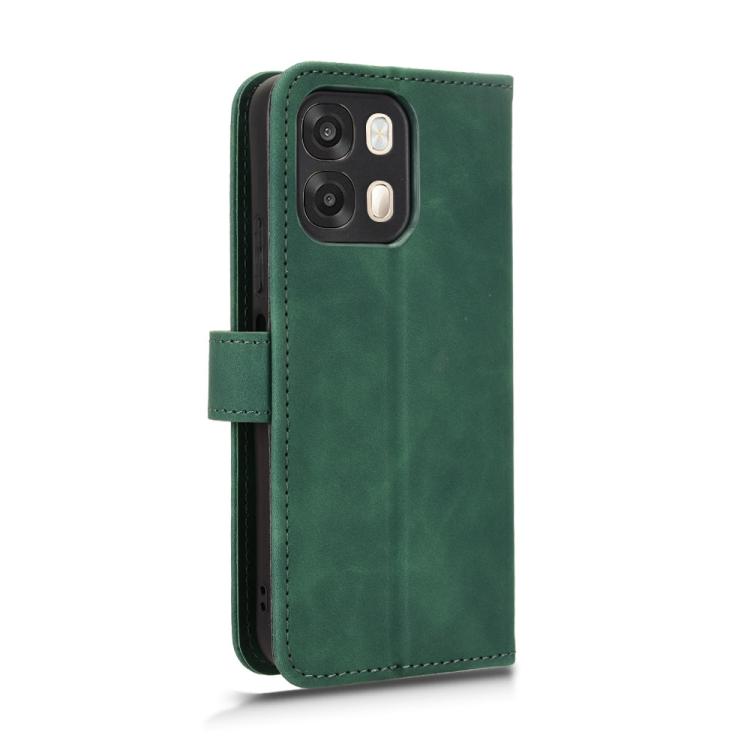 For OPPO A6s 5G / A6 5G Skin Feel Magnetic Flip Leather Phone Case