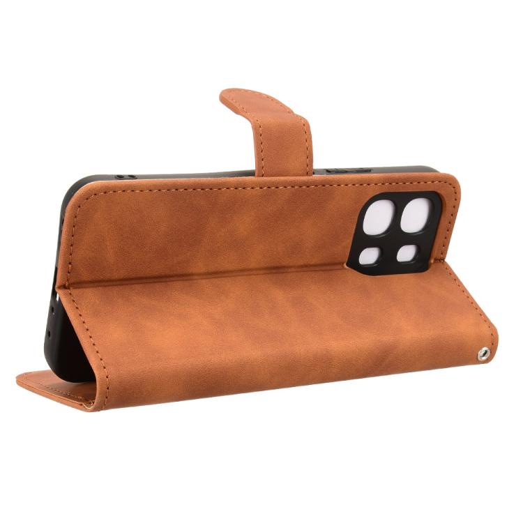 For OPPO A6s 5G / A6 5G Skin Feel Magnetic Flip Leather Phone Case