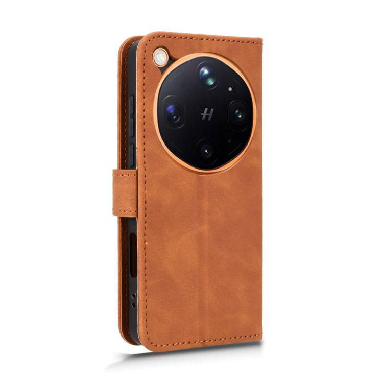 For OPPO Find X9 Ultra Skin Feel Magnetic Flip Leather Phone Case