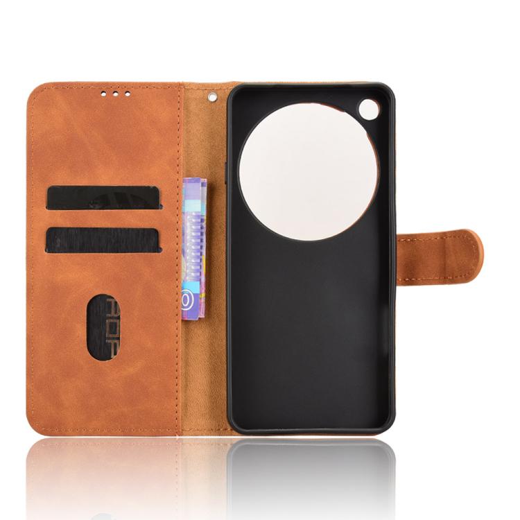 For OPPO Find X9 Ultra Skin Feel Magnetic Flip Leather Phone Case