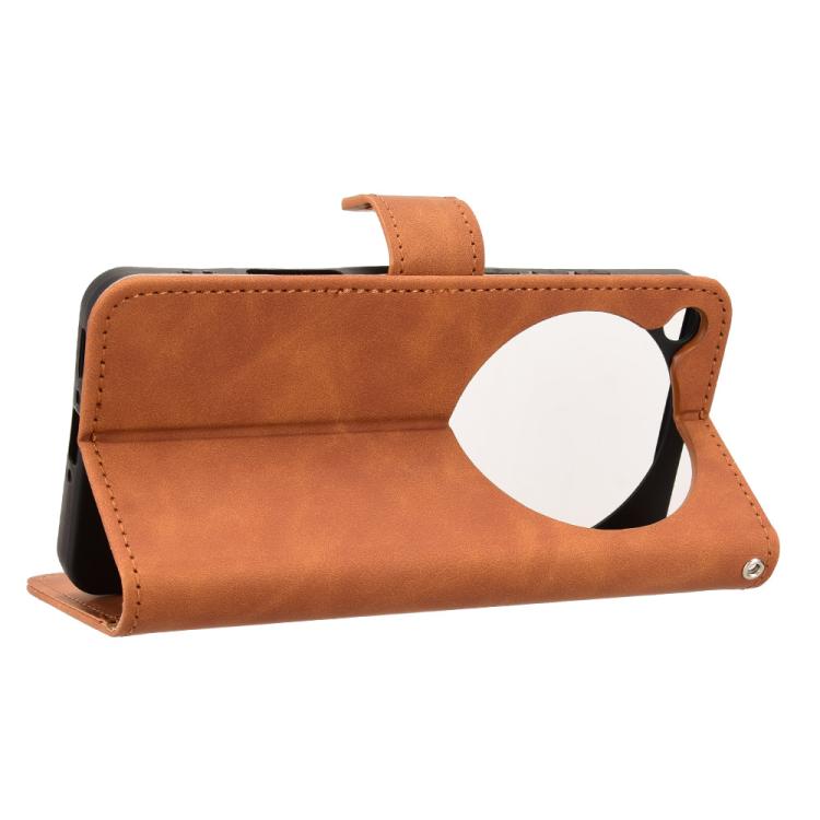 For OPPO Find X9 Ultra Skin Feel Magnetic Flip Leather Phone Case