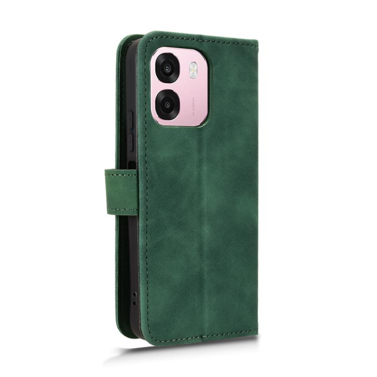 For OPPO A6s / A6 / A6t Pro / A6c Skin Feel Magnetic Flip Leather Phone Case