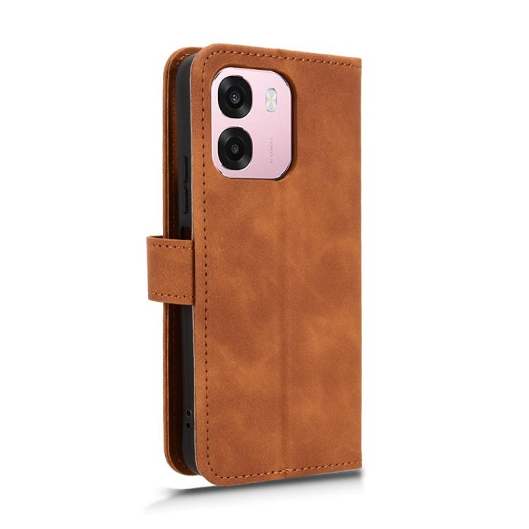 For OPPO A6s / A6 / A6t Pro / A6c Skin Feel Magnetic Flip Leather Phone Case