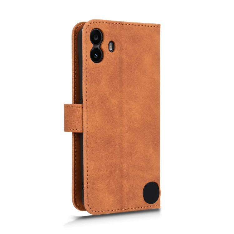 For Nothing CMF Phone 1 Skin Feel Magnetic Flip Leather Phone Case