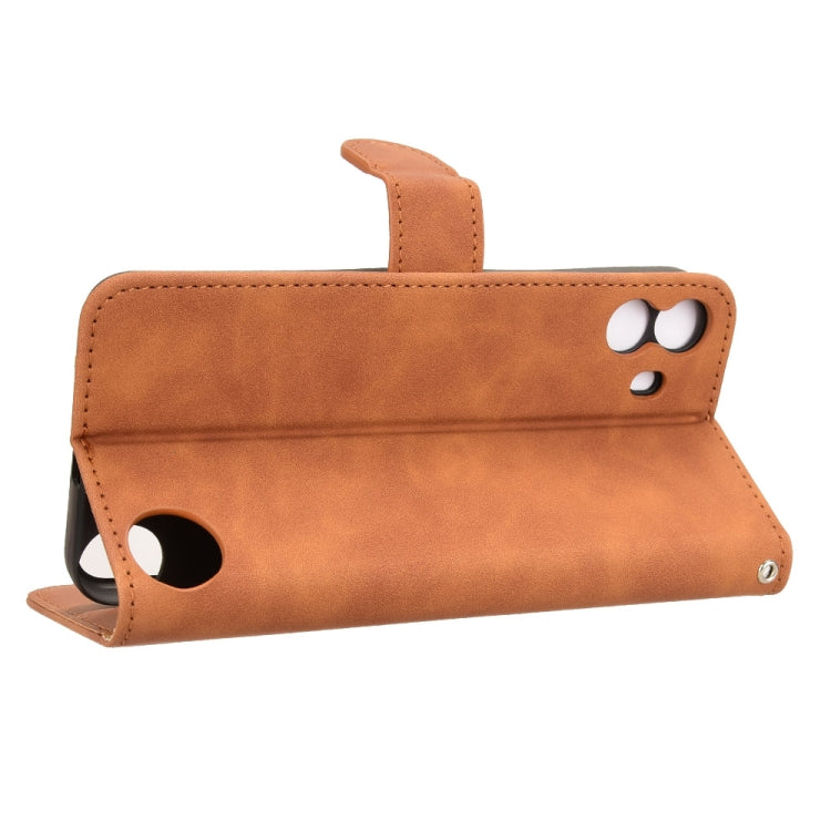 For Nothing CMF Phone 1 Skin Feel Magnetic Flip Leather Phone Case