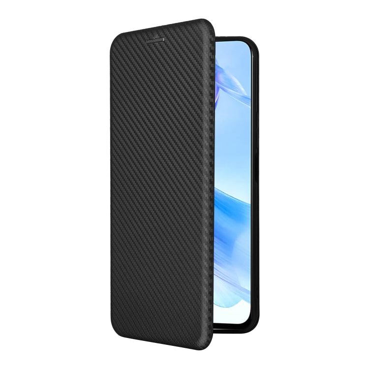 For Honor 90 Lite / X50i Carbon Fiber Texture Flip Leather Phone Case