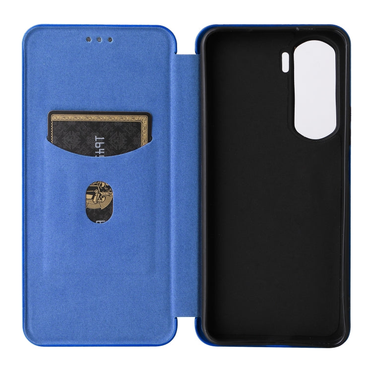 For Honor 90 Lite / X50i Carbon Fiber Texture Flip Leather Phone Case