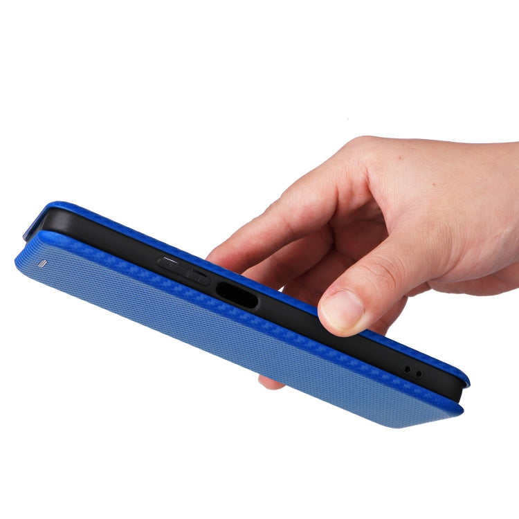 For Honor 90 Lite / X50i Carbon Fiber Texture Flip Leather Phone Case