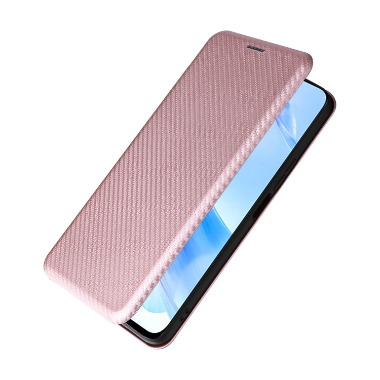 For Honor 90 Lite / X50i Carbon Fiber Texture Flip Leather Phone Case