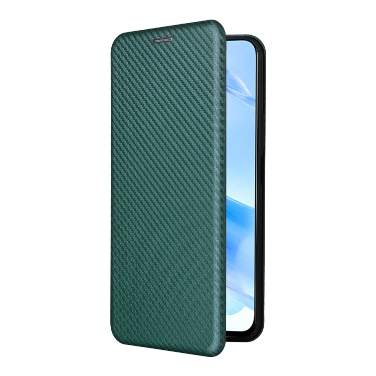 For Honor 90 Lite / X50i Carbon Fiber Texture Flip Leather Phone Case