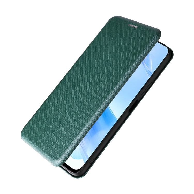 For Honor 90 Lite / X50i Carbon Fiber Texture Flip Leather Phone Case