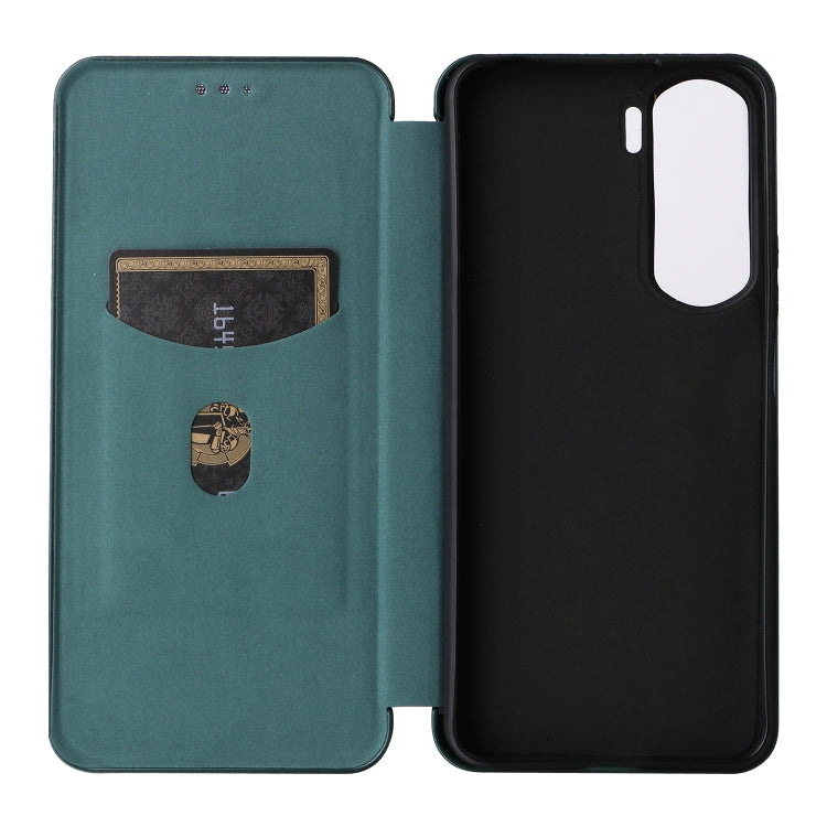 For Honor 90 Lite / X50i Carbon Fiber Texture Flip Leather Phone Case