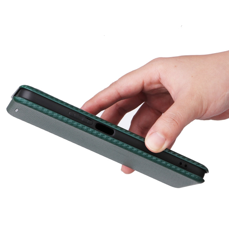 For Honor 90 Lite / X50i Carbon Fiber Texture Flip Leather Phone Case