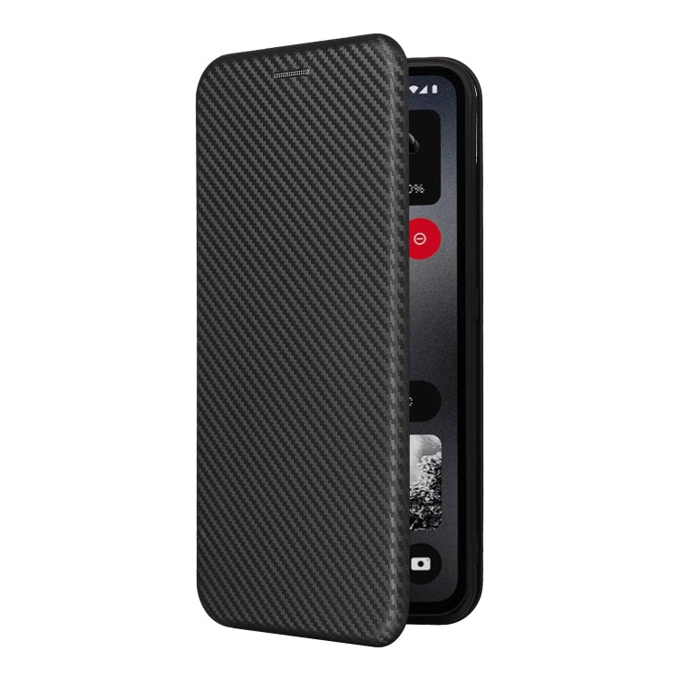 For Nothing CMF Phone 1 Carbon Fiber Texture Flip Leather Phone Case